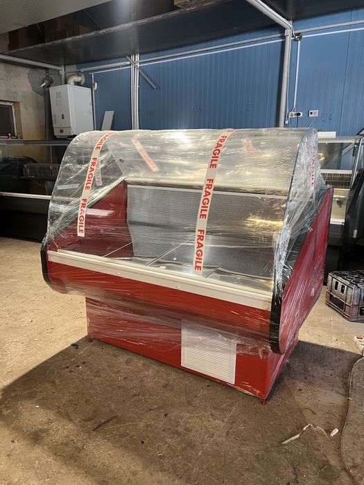 Vitrina frigorifica orizontala 100cm geam rotund