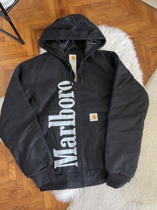Geaca Marlboro x Carhartt neagra