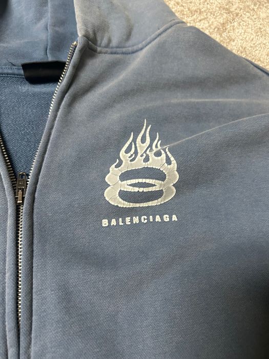 Balenciaga zip-up hoodie