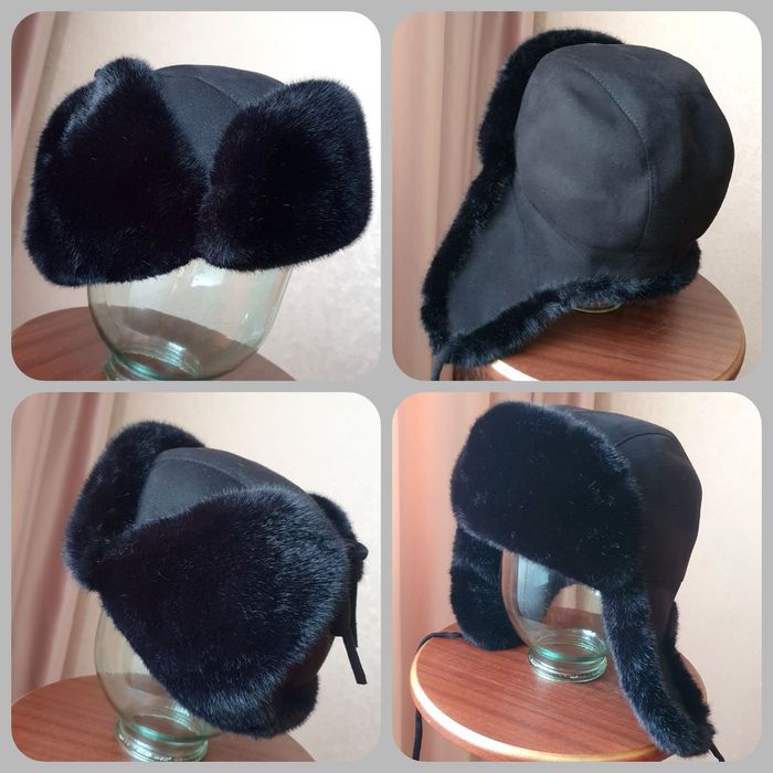 Шапки зимние тёплые
