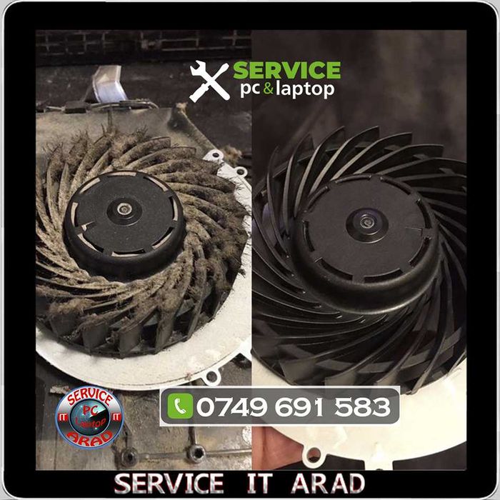 Reparatii PC/Laptop/Instalare Windows/Curatare console PS4/5/Xbox ARAD