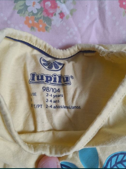 lot 9 tricouri 2 4 ani 98 104 fata fetita lupilu lidl bumbac gradinita