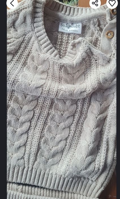 Compleu croșetat copii 74