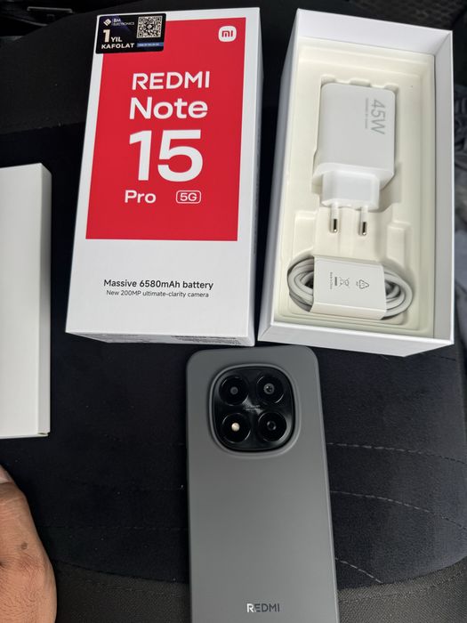 Redmi note 15 pro 5g 8+4x256g