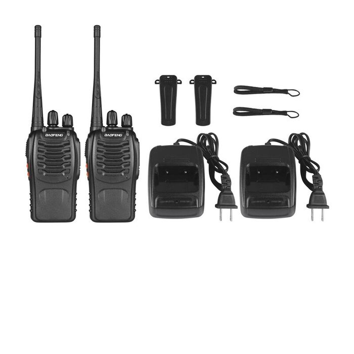 Рации Baofeng BF-888S (2 шт.) — почти новые, полный комплект