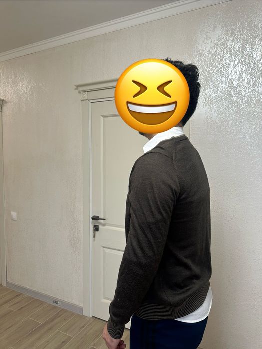 Кофта коричневая классическая L