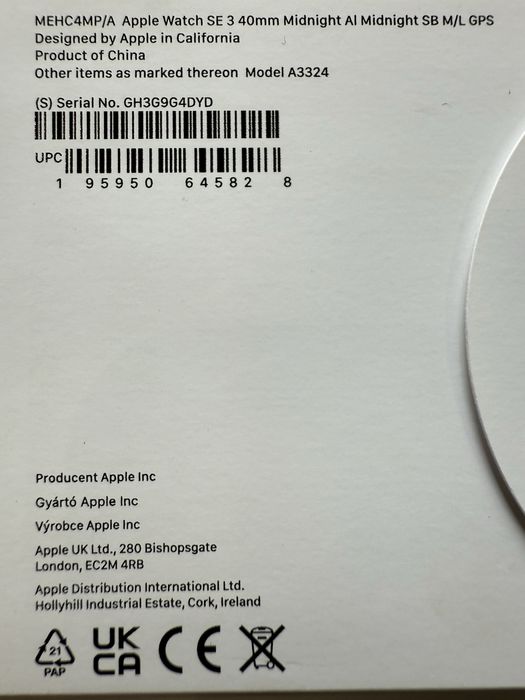 Apple watch SE-3 40mm