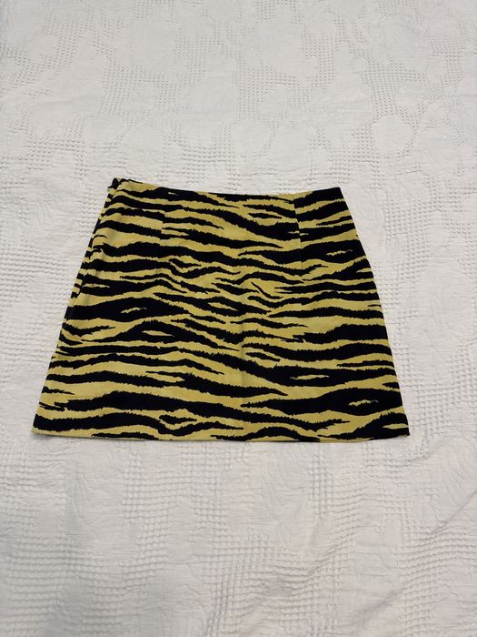 Атласная юбка Mango S