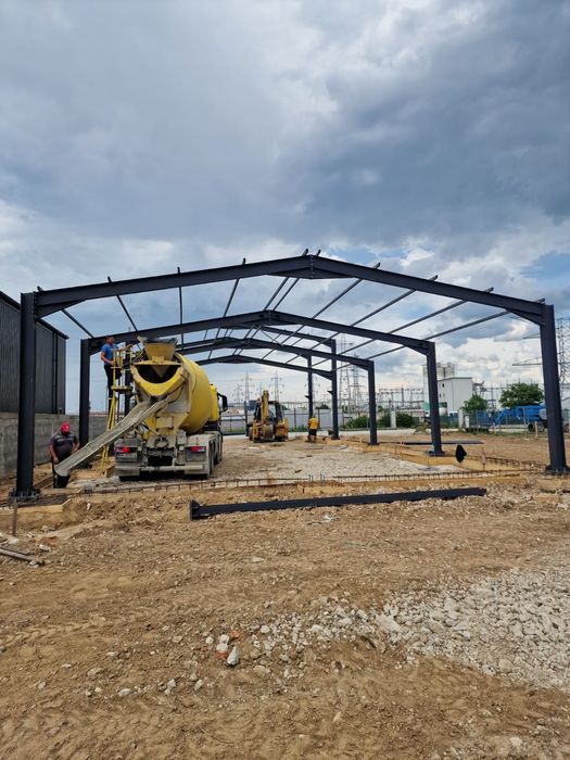 Vand hale metalice asiguram si montaj lucrăm fără avans