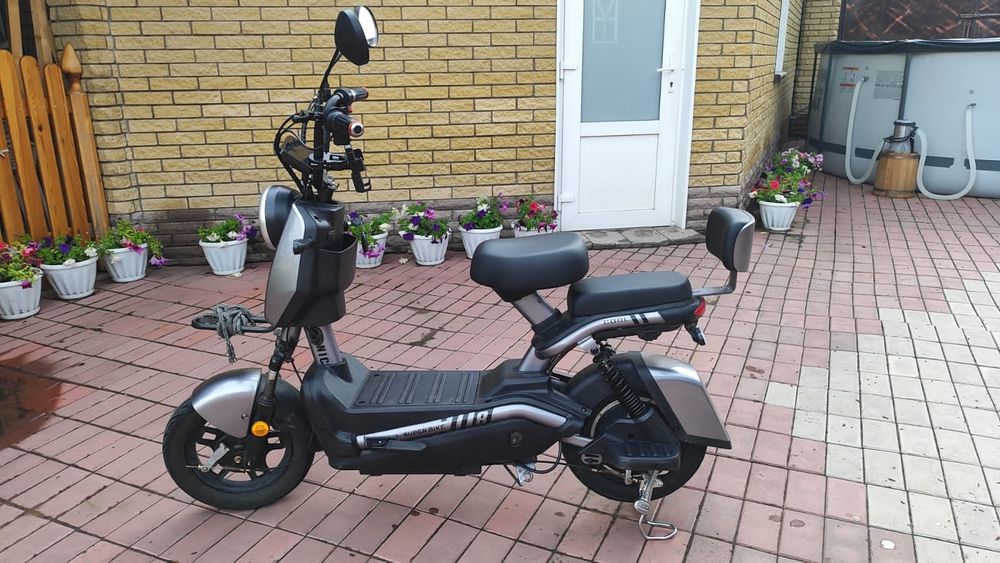 Электро скутер-велосипед:ibike