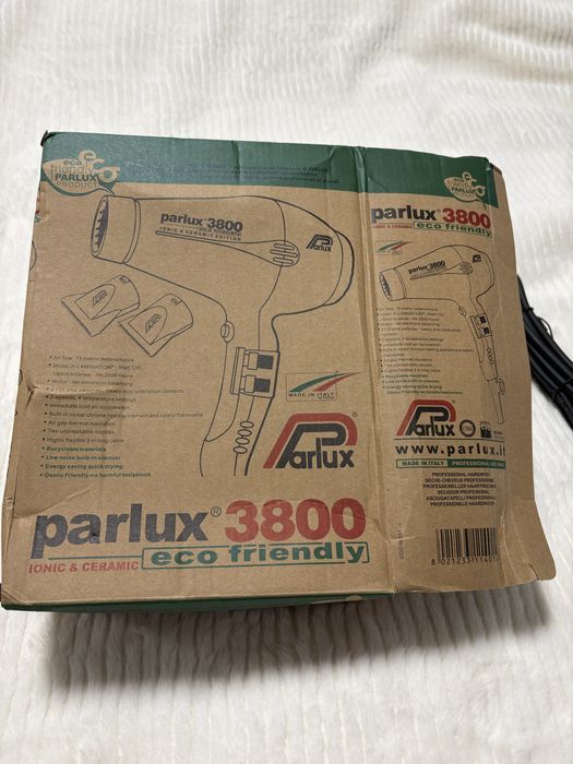 НОВ сешоар Parlux 3800 eco friendly ionic&ceramic