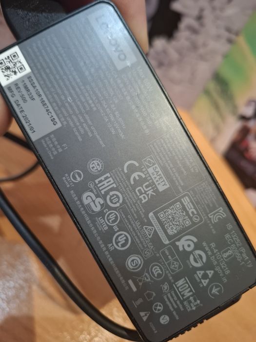 Зарядка Lenovo 65W