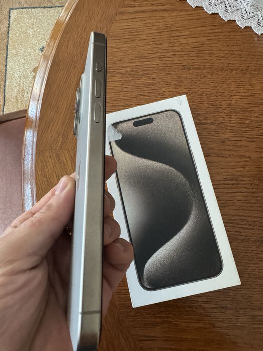 Apple Iphone 15 Pro Max silver 128GB