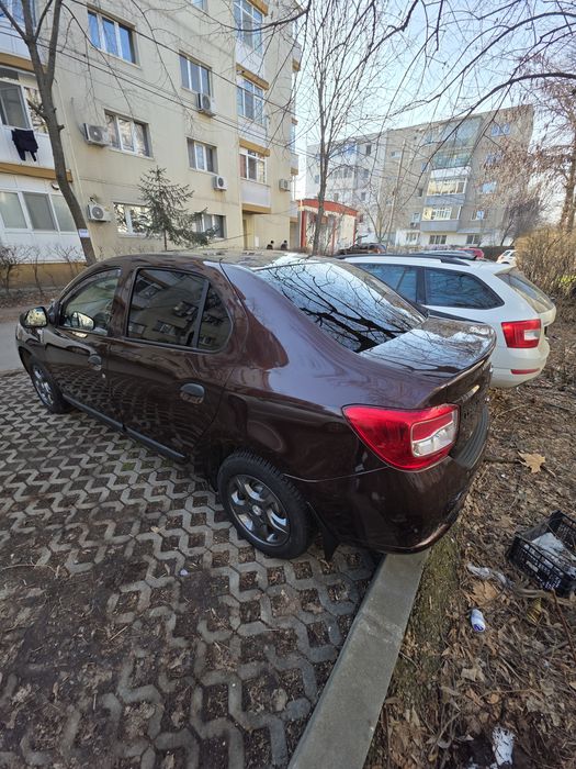 Vând Dacia logan benzina 1.2,10-2016,41560 km,maro