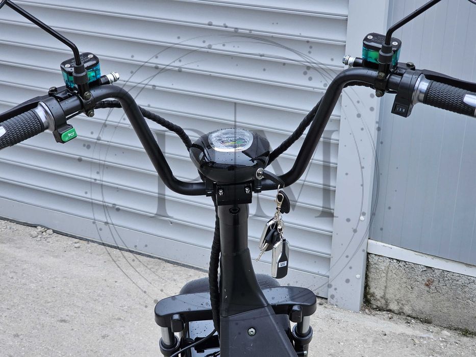 Електрически чопър Харли. Електрически скутер 1500вата НОВ с гаранция