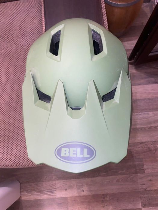 Каска Bell Full Face MTB / Downhill – зелена