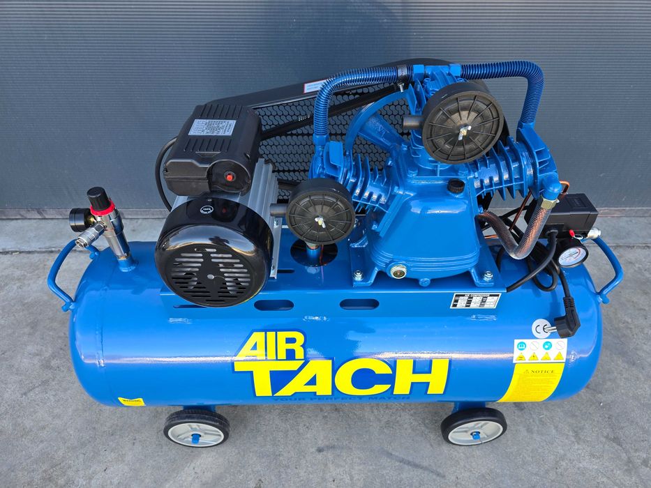 2025 Компресор за въздух 120L 4 НР 3 кв 12 бара усилен дебит - 480 л/м