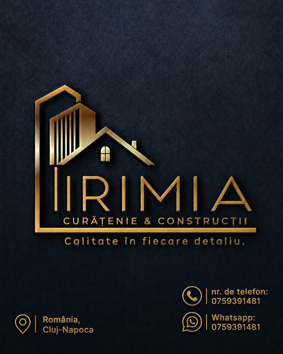 Irimia Curățenie & Construcții. Cluj-Napoca