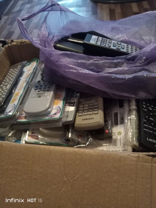 Пульты на ДВД новые и бу.