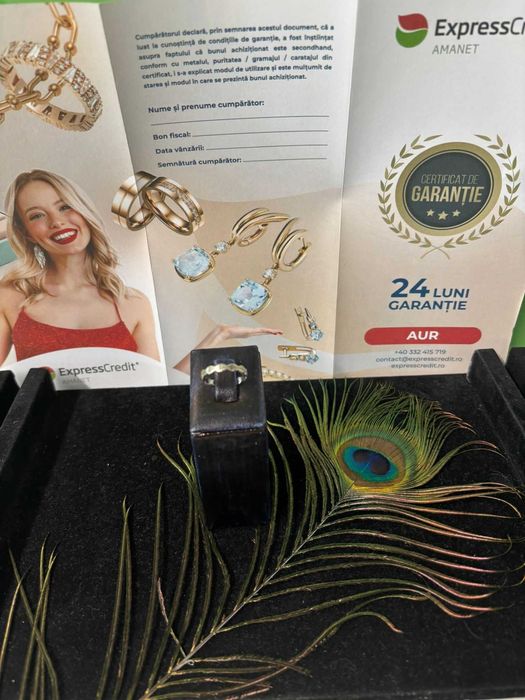 Inel aur 14k 1.22g (B.59385.2- Tatarasi) Garantie 2 ani! 488 lei