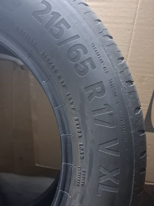 Anvelope 2025 5000km Continental EcoContact 6 XL 215/65 R17 103V