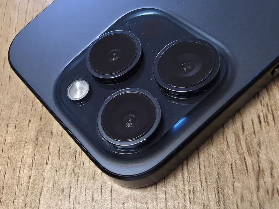 128GB iPhone 15 Pro Гаранция Vivacom 2025г. Blue Titanium / Син