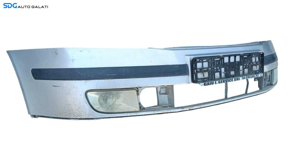 Bara Spoiler Fata cu Proiectoare Skoda Octavia 2 Non Facelift NFL 2004 - 2007 Culoare Gri Argintiu [M8870]