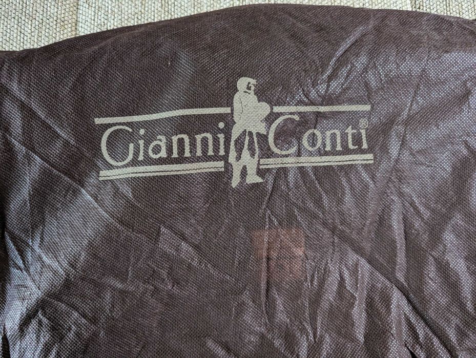 Geantă din piele naturală Gianni Conti, bărbați, nouă și nefolosită