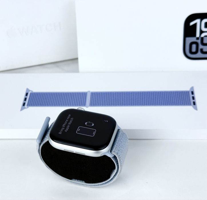Apple Watch 10 46mm GPS Silver 100% Батерия! Гаранция!