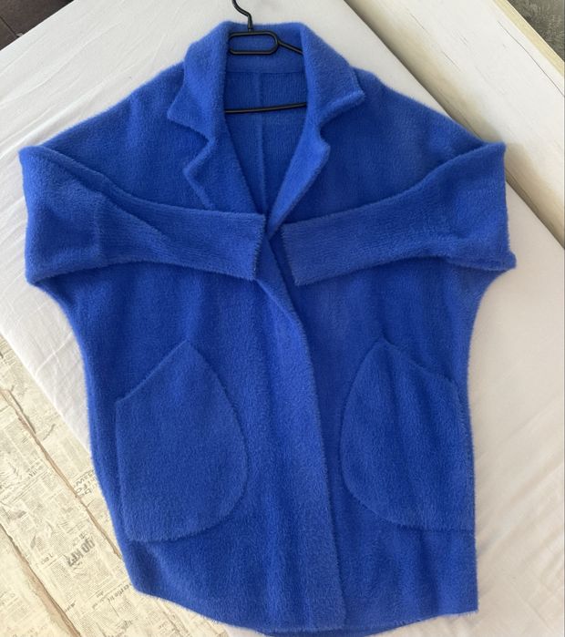 Жилетка Alessa M размер, Жилетка-Палто синьо