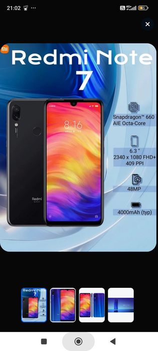 Redmi note 7 sotiladi