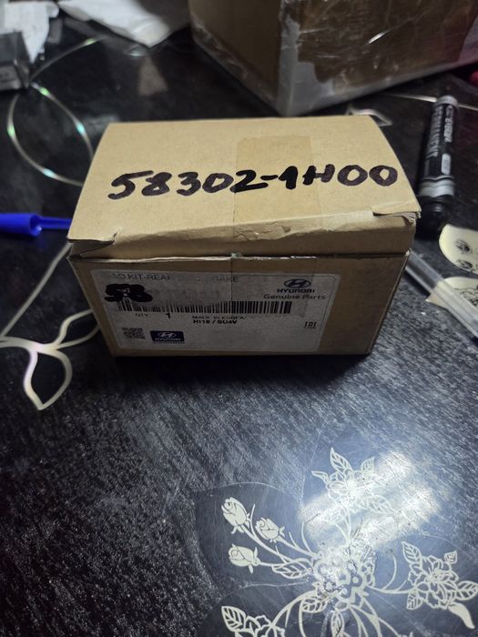 Set placute originale fata si spate pentru hyundai  si kia