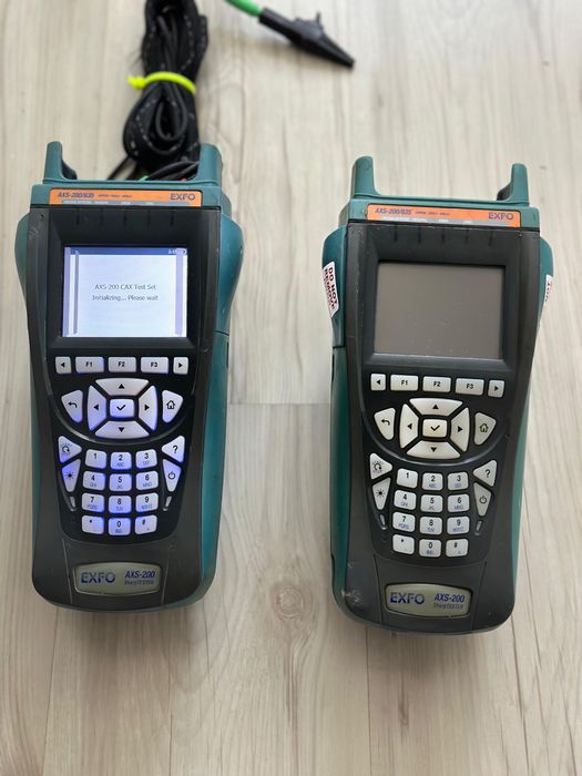 EXFO AXS 200/635 Sharp Tester Testare Linii Telecomunicatii Multimetru Digital Dmm Stare Buna