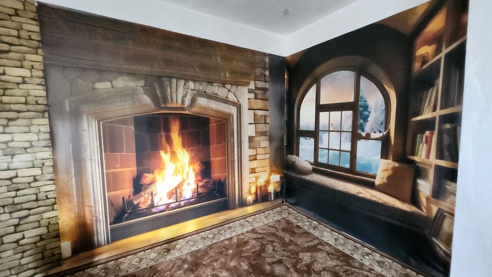 Професионални Коледни  декори за студио