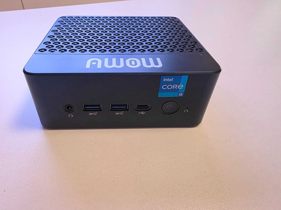 Mini PC i5-12600HX, 16GB RAM, 512GB NVME, 2500Mbps LAN, Оригинален Win 11 Pro, До 3 монитора