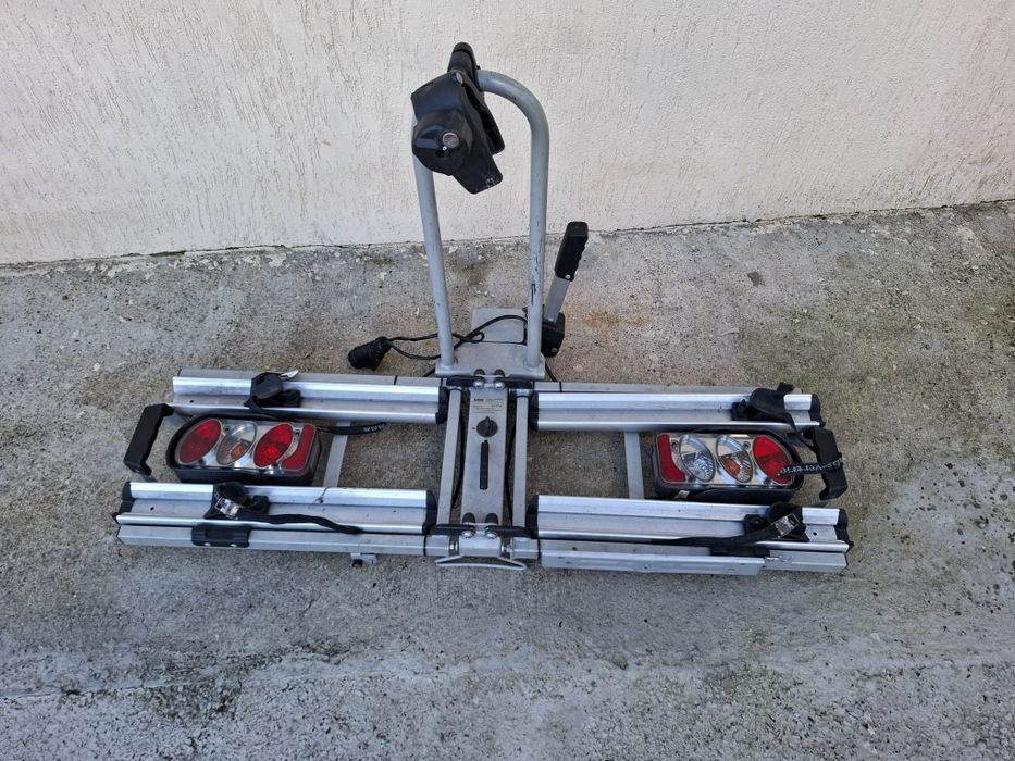 Suport auto pliabil pentru 2 biciclete