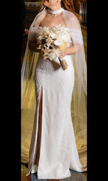 Rochie de mireasă elegantă – stil rafinat și detalii superbe!