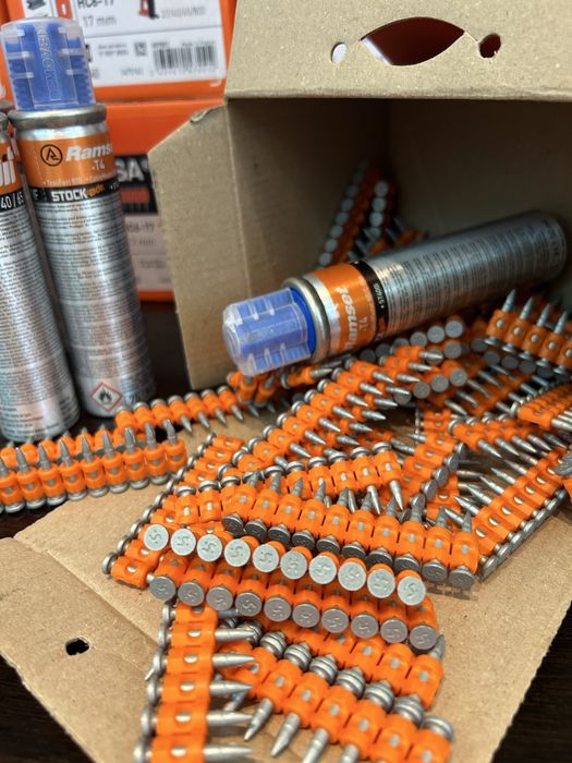 Cuie si Gaz pentru pistol Spit Pulsa, Toua, Tjep, Alsafix, RawlPlug…