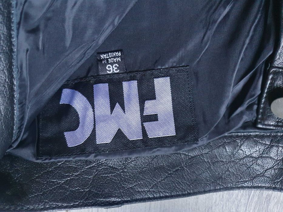 Pantaloni de piele FMC barbati - Marimea 36 (Talie 89 cm)