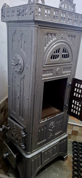 Soba din fonta vintage anii 1900