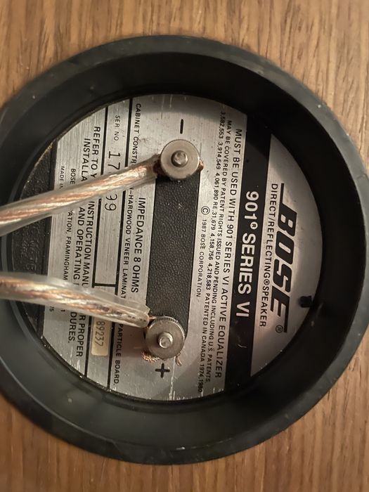 BOSE 901 + equalizer