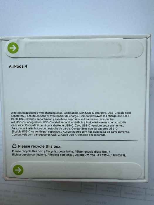 Apple  Airpods 4 noi Sigilate