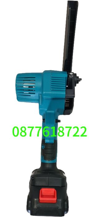 Акумулаторен верижен безчетков мини трион(резачка) 21v