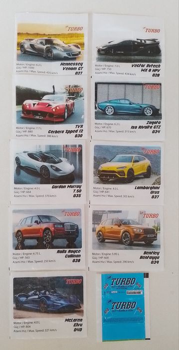 Картинки от дъвки Турбо кар