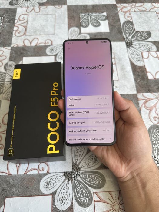 Poco f5 pro 12+6/512 gb ideal