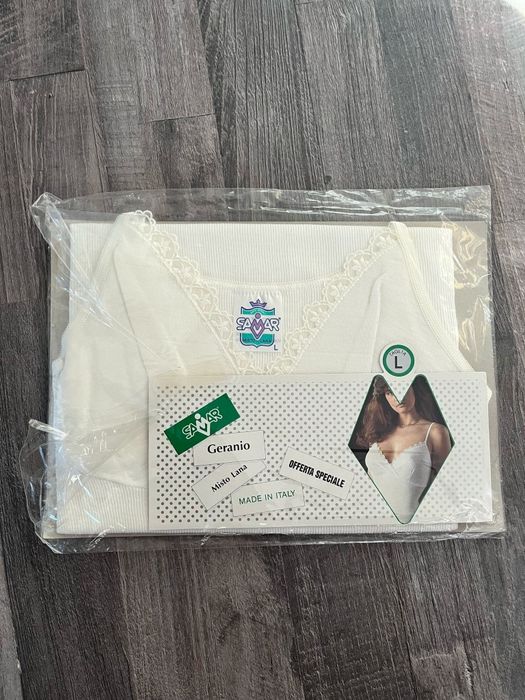 Maiou damă model cu bretele și dantelă