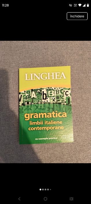 Gramatica limbii italiene contemporane Editura Linghea noua