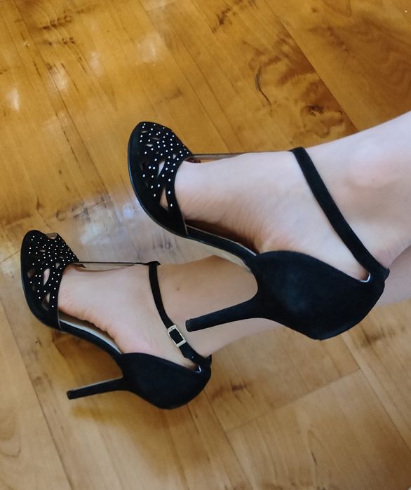 Французские туфли SanMarina (100% замша/кожа)