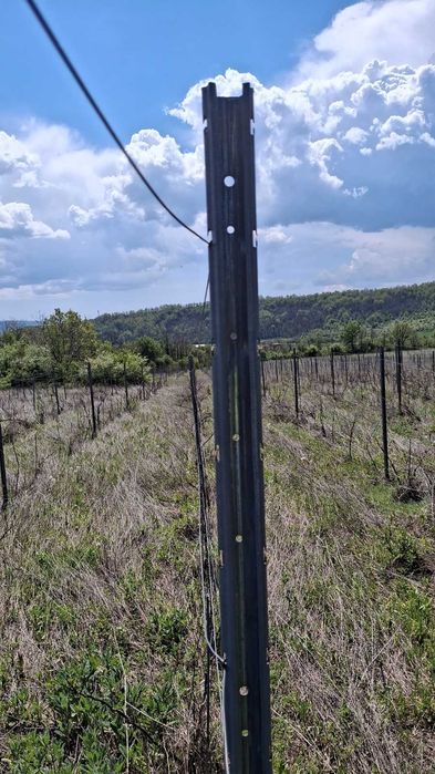 Метални поцинковани колове за лозе,огради и други