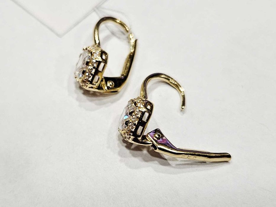 Златни обеци 2.6гр 07222-25